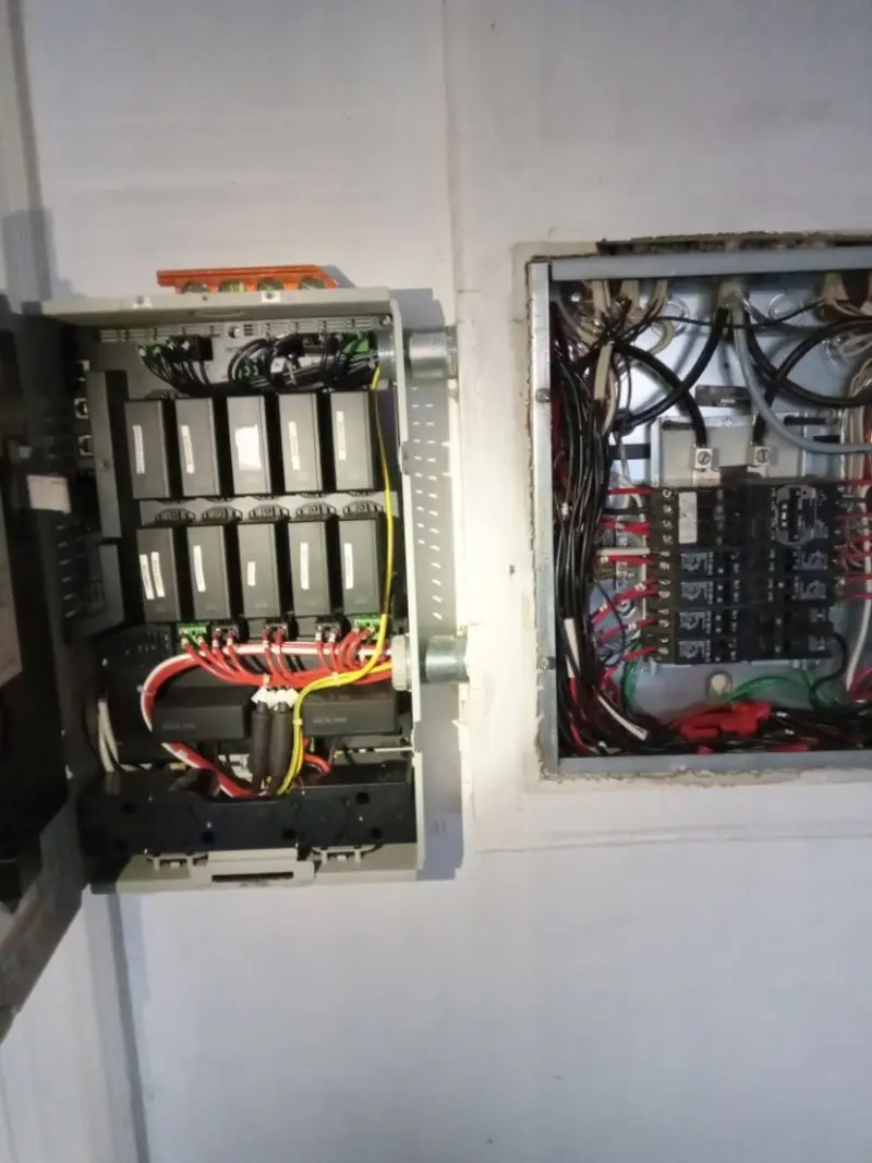 Electrical panel upgrade completed for Carbon Monoxide Detector Installation in Broadlands